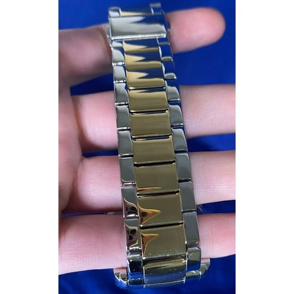 Private Label MOP Dial 39MM Moon-Phase Triple Register Two Tone Watch! 167 - Picture 9 of 16